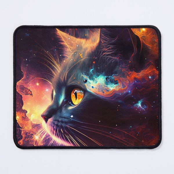 Item preview, Trippy Cosmic Cat designed and sold by Matt's Artificial Nature.