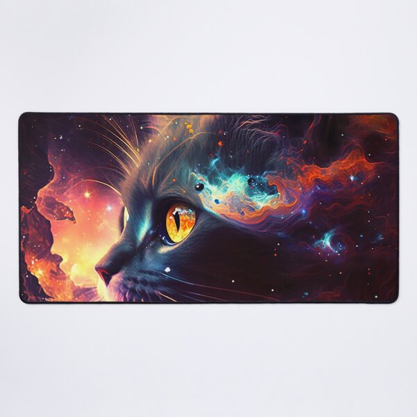 Item preview, Trippy Cosmic Cat designed and sold by Matt's Artificial Nature.