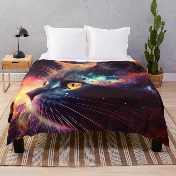 Item preview, Trippy Cosmic Cat designed and sold by Matt's Artificial Nature.