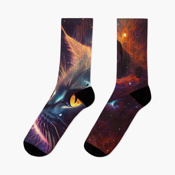 Item preview, Trippy Cosmic Cat designed and sold by Matt's Artificial Nature.