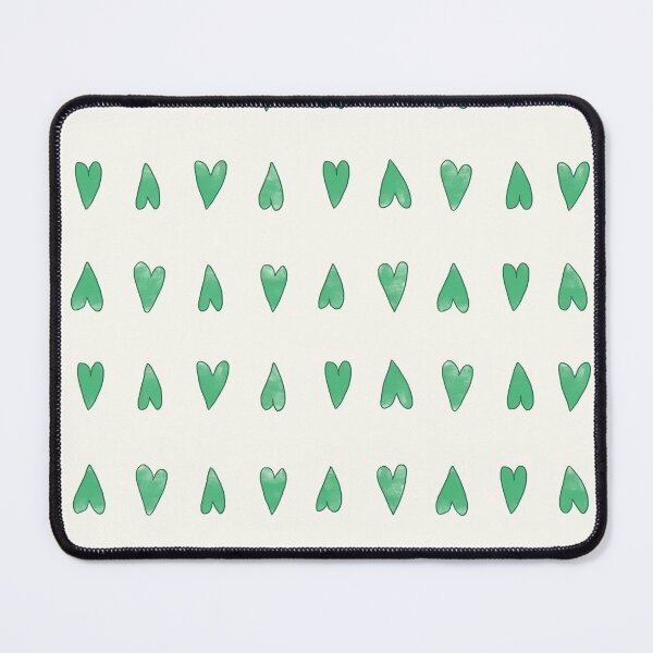 Item preview, Minimalist design of hand-painted hearts. Green version designed and sold by Origillus.