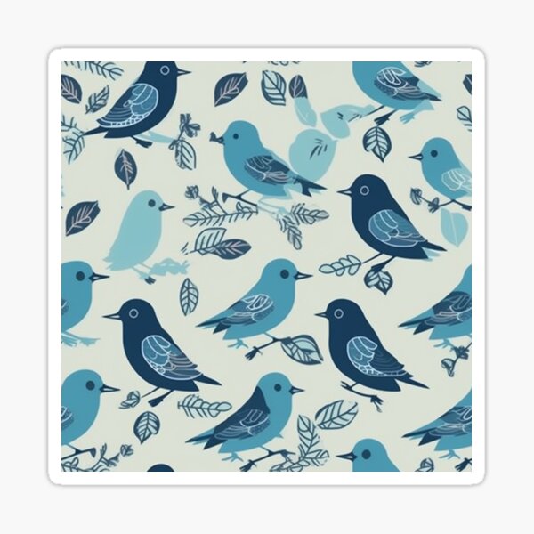 Bluebirds Sticker