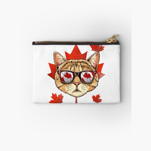 Item preview, Canadian Cat Maple Leaf Patriotic Canada Flag 308 designed and sold by ClairBario.