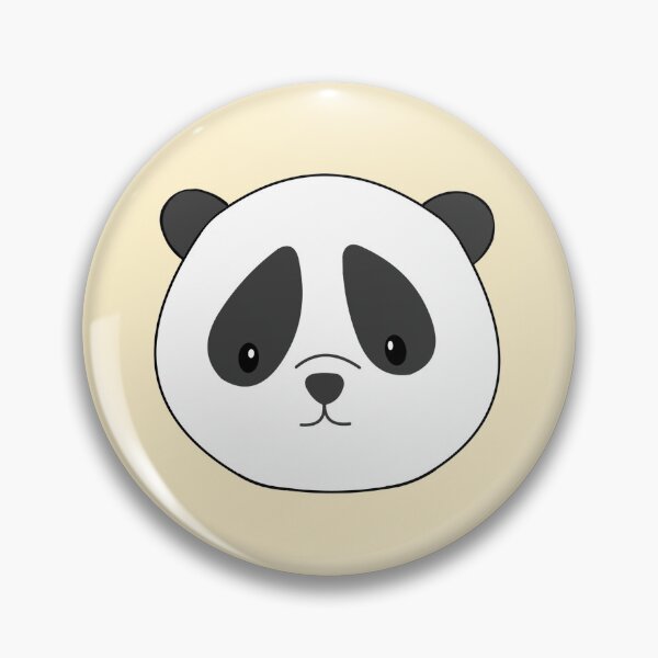 Item preview, Cute Panda Head designed and sold by peachesandfizz.