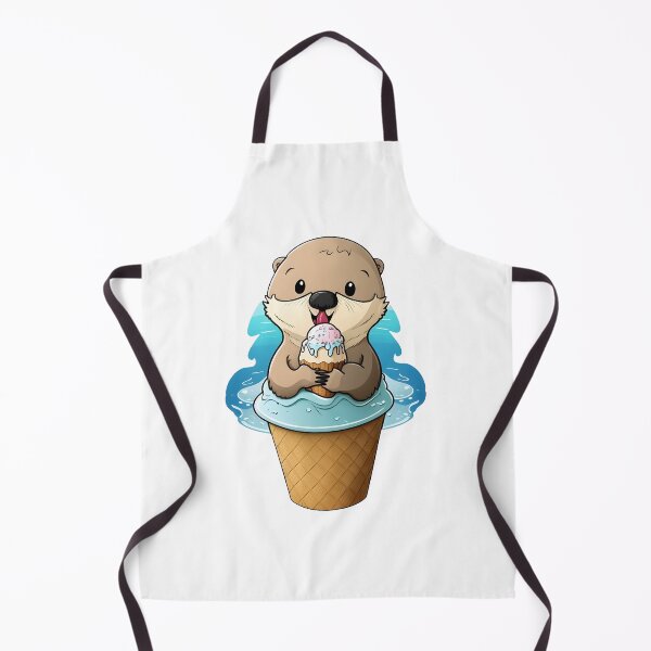 Item preview, Cool and Cute Otter for Your Walls designed and sold by Sticker-by-Mia.
