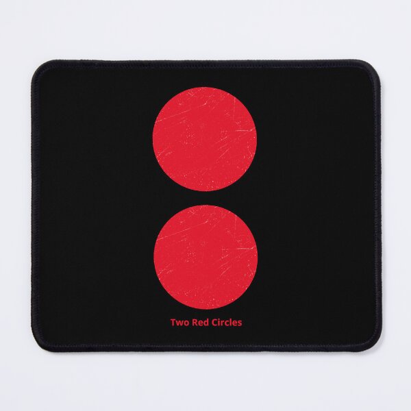Item preview, Two Red Circles designed and sold by Symbologee.