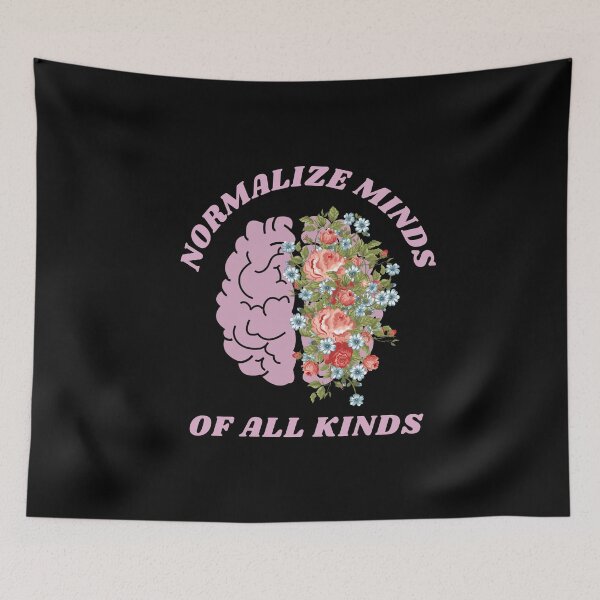 Item preview, Normalize Minds Of All Kinds, Autism Awareness designed and sold by FirnandArt.