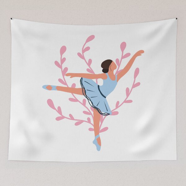 Item preview, ballerina figure, watercolor designed and sold by elatyaouishop.
