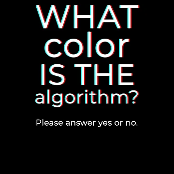 Artwork thumbnail, What Color Is The Algorithm? by Art By The Coco