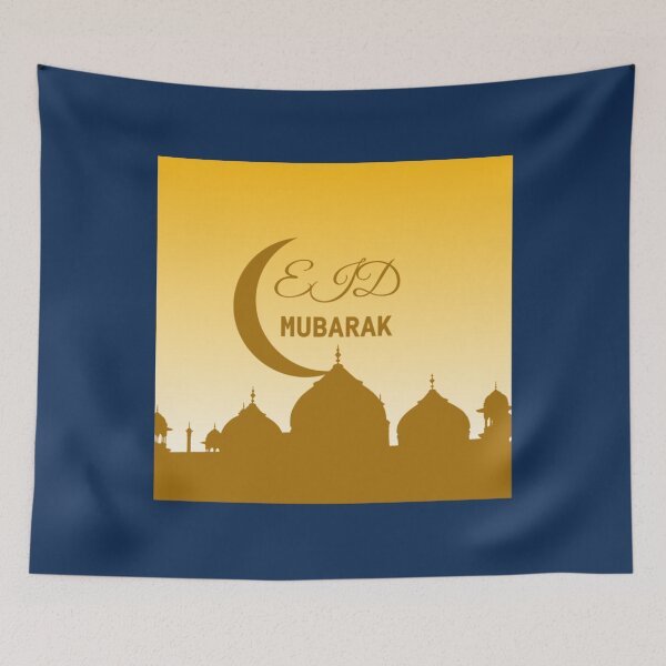 Item preview, golden mosque english happy eid -Eid al-Adha designed and sold by gorenga.