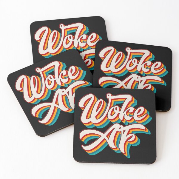 Item preview, Woke AF designed and sold by Texterns.