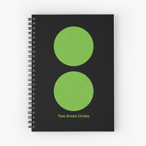 Item preview, Two Green circle designed and sold by Symbologee.