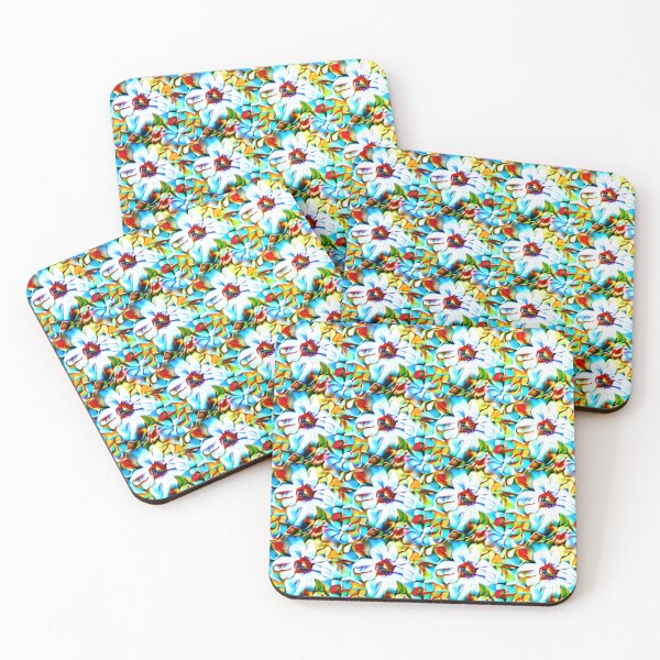 Item preview, Colourful Psychedelic flower   designed and sold by BossnessAsUsual.