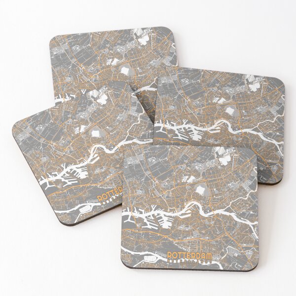 Item preview, Rotterdam City Map of South Holland, Netherlands - Bauhaus designed and sold by deMAP.