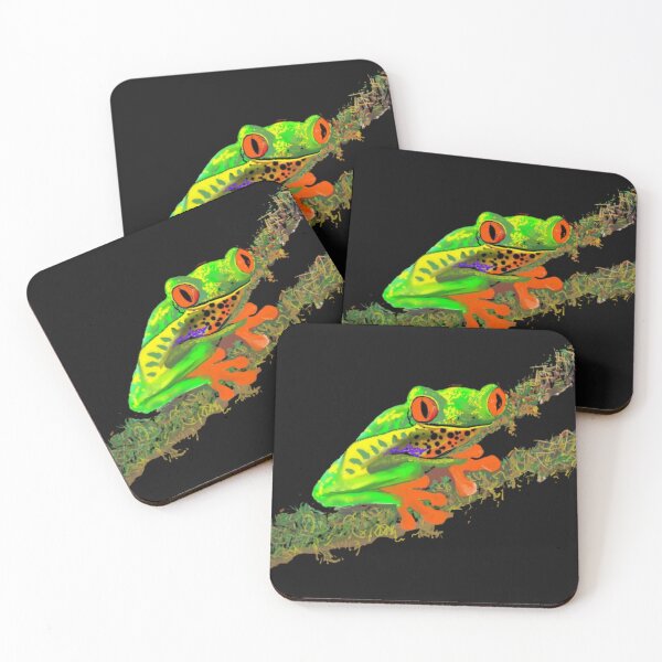 Item preview, Red-eyed tree frog/ 2 designed and sold by Sandisart.