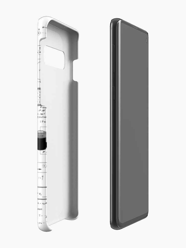 Alternate view of Physics Equations - Physics Formulas Samsung Galaxy Phone Case