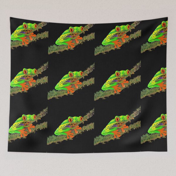 Item preview, Red-eyed tree frog/ 2 designed and sold by Sandisart.