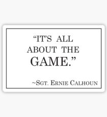 VGHS Calhoun's Motto Sticker