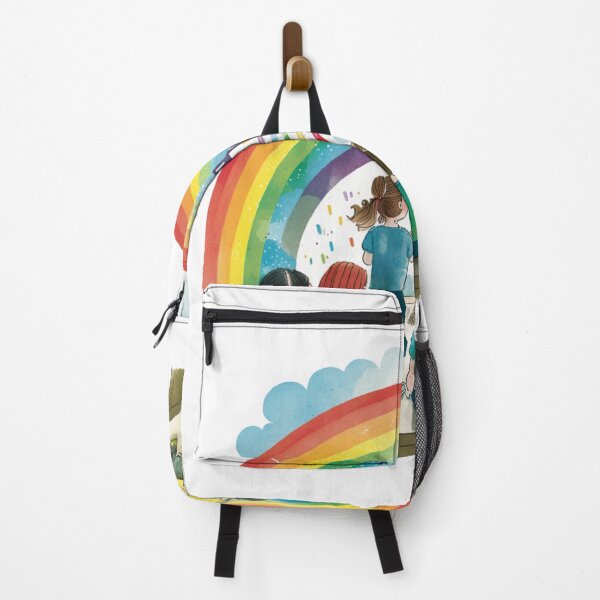Item preview, little hands rainbow teacher girls boys kindergarten designed and sold by printiesart.