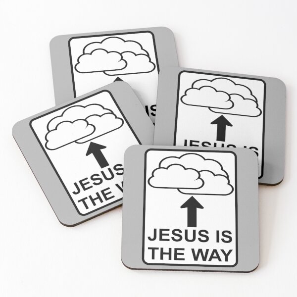 Item preview, Jesus is the Way Road Sign   designed and sold by chaongaymoi27.