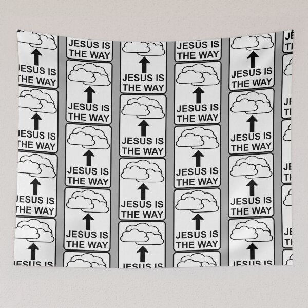 Item preview, Jesus is the Way Road Sign   designed and sold by chaongaymoi27.