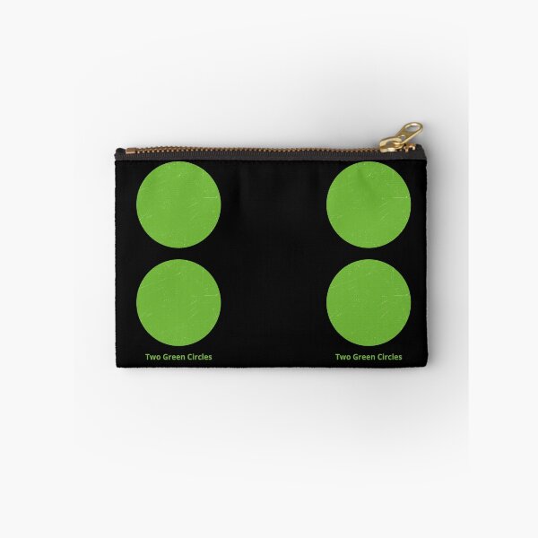 Item preview, Two Green circle designed and sold by Symbologee.