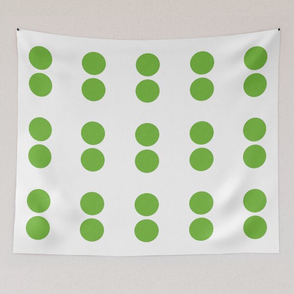 Item preview, Two Green circle designed and sold by Symbologee.