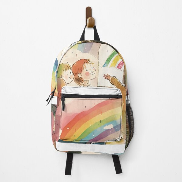 Item preview, little hands rainbow teacher girls boys kindergarten designed and sold by printiesart.