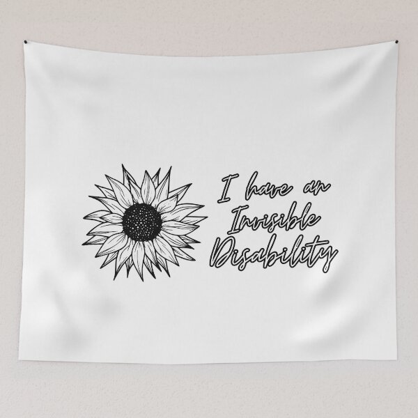 Item preview, Invisible Disability Awareness Sunflower designed and sold by Kimberly Czotter.