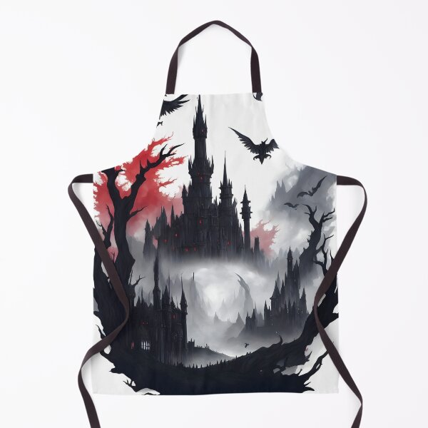 Item preview, Dark fantasy forest watercolor designed and sold by MudbloodStore.