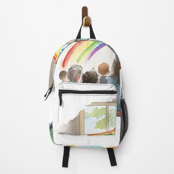Item preview, little hands rainbow teacher girls boys kindergarten designed and sold by printiesart.