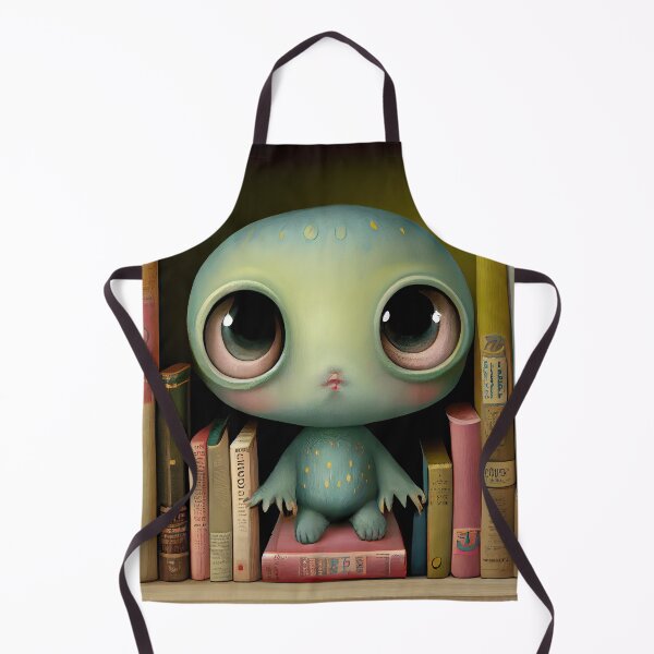 Item preview, Alien in my Bookshelf designed and sold by ARTIMITY.