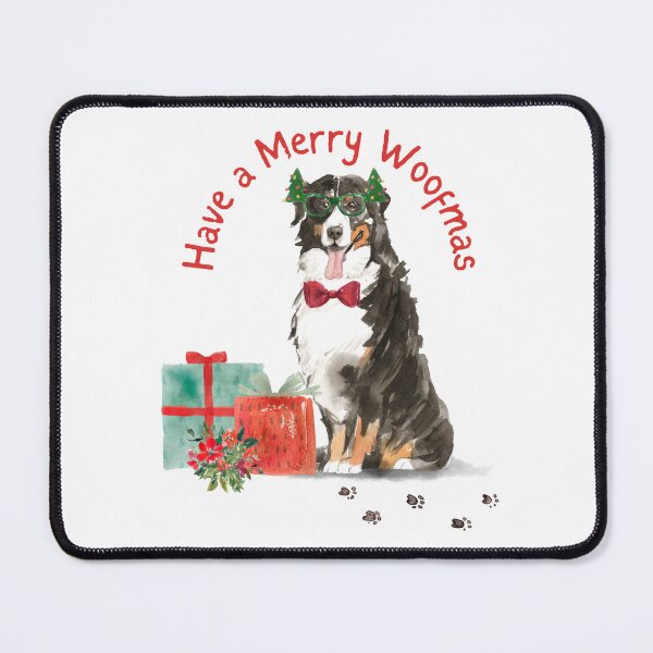 Item preview, Bernese Mountain Dog Christmas designed and sold by beastieboutique.