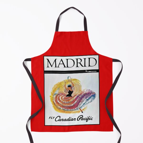 Item preview, CANADIAN PACIFIC AIRLINES : Vintage Travel to Madrid Advertising Print designed and sold by posterbobs.