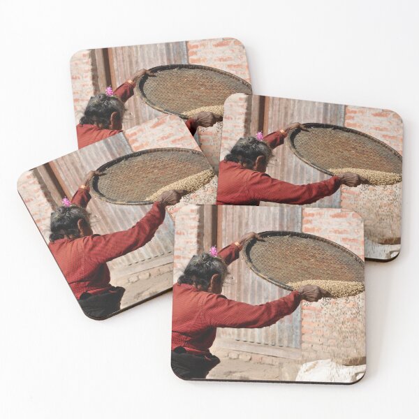 Item preview, The Old Woman and the Rice: An Ancestral Gesture in Kathmandu designed and sold by franck380.