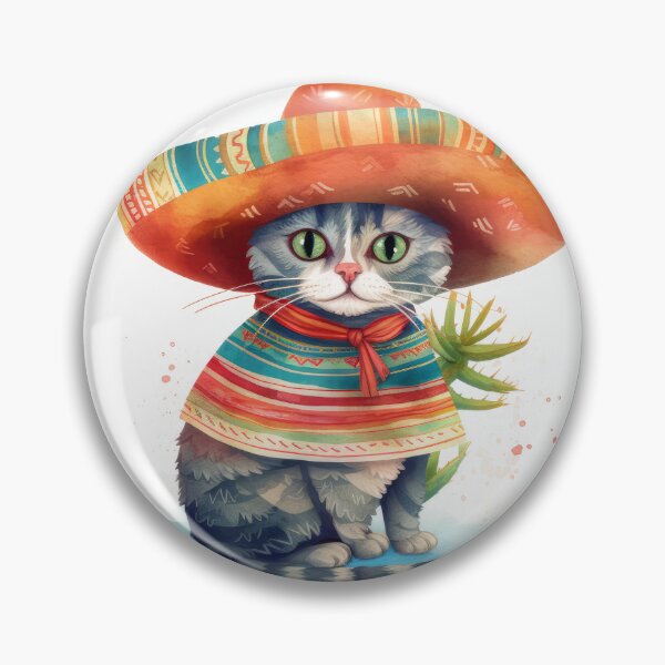 Artikelvorschau, Katze im Sombrero Nr.2 entworfen und verkauft von frogg136.