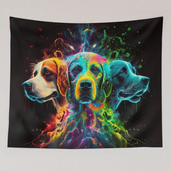 Item preview, Trippy Doggies designed and sold by Matt's Artificial Nature.