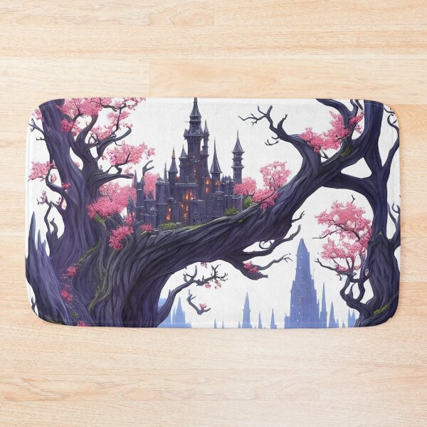 Item preview, Kingdom in a fantasy forest watercolor designed and sold by MudbloodStore.