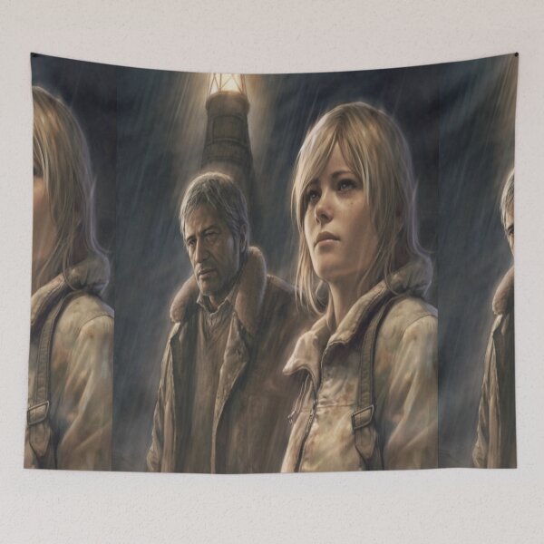 Item preview, Art Inspired By - Silent Hill (Heather and Douglas Raining Night) - Brazz Official designed and sold by Brazz Official.