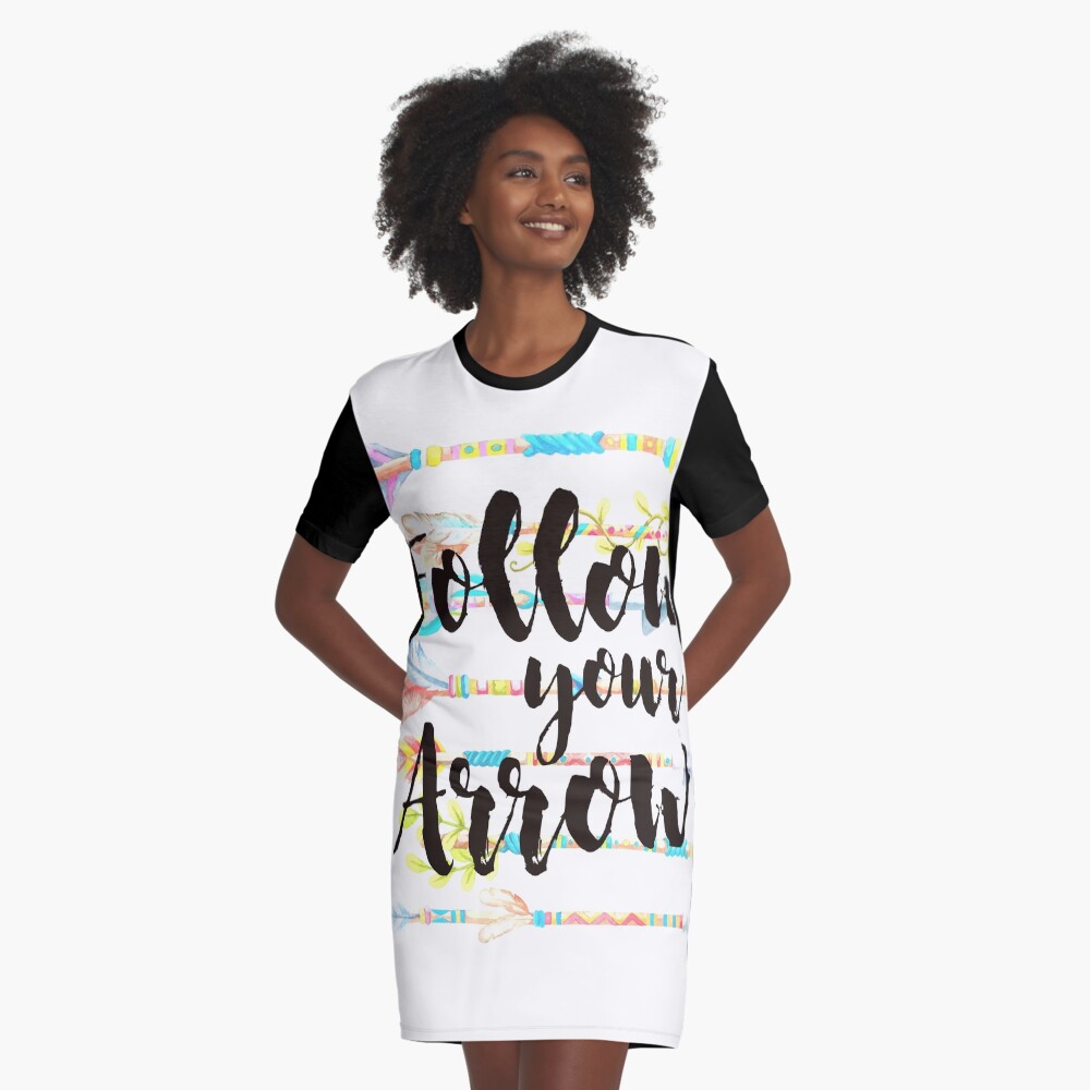 Follow your Arrow Vestido camiseta