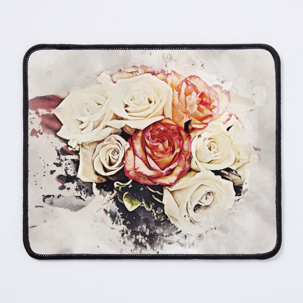 Item preview, Arrangement of Roses, Red, White and Yellow/Pink designed and sold by Forever-Collie.