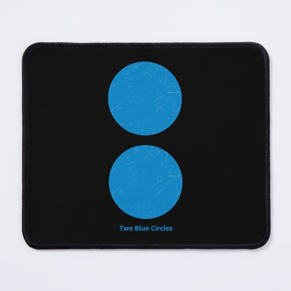 Item preview, Two Blue Circles designed and sold by Symbologee.