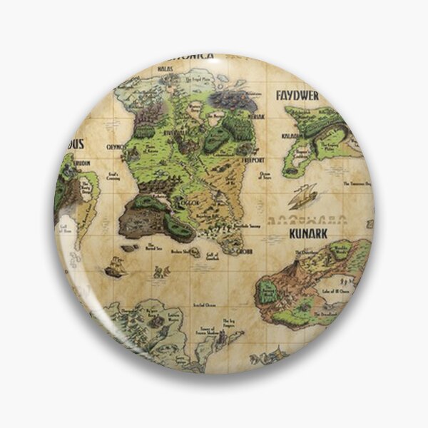 Item preview, Everquest World of Norrath Map designed and sold by riesgoldstein.