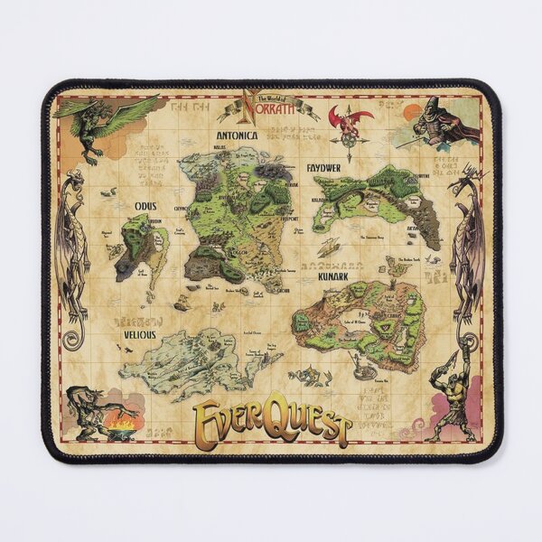 Item preview, Everquest World of Norrath Map designed and sold by riesgoldstein.