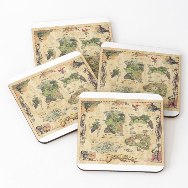 Item preview, Everquest World of Norrath Map designed and sold by riesgoldstein.