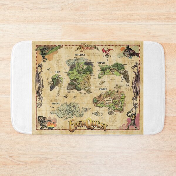 Item preview, Everquest World of Norrath Map designed and sold by riesgoldstein.