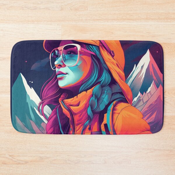 Item preview, Mountaineer Woman designed and sold by Paninato.