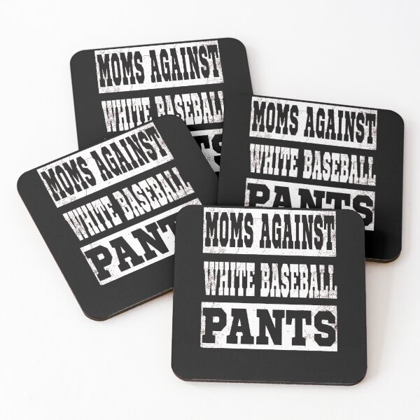 Item preview, Moms Against White Baseball Pants Funny Vintage Mom Saying designed and sold by Craig Hermiston.
