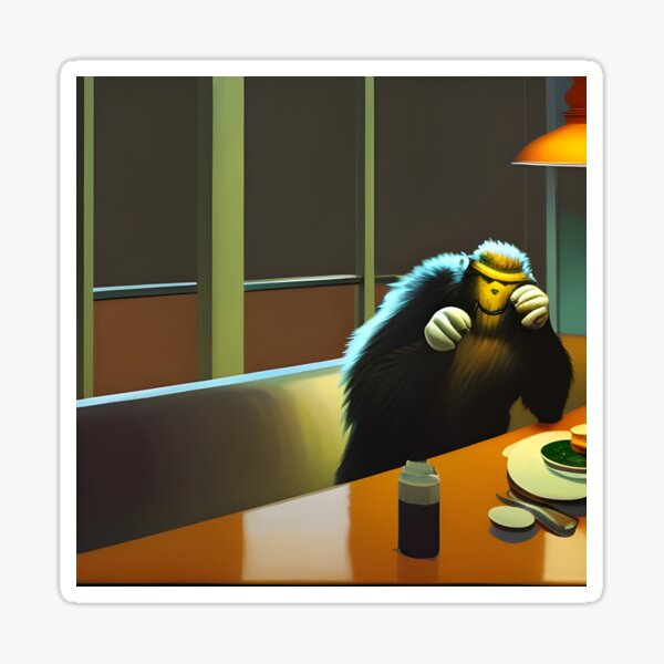 Gothic Fun (Bigfoot 1) Sticker