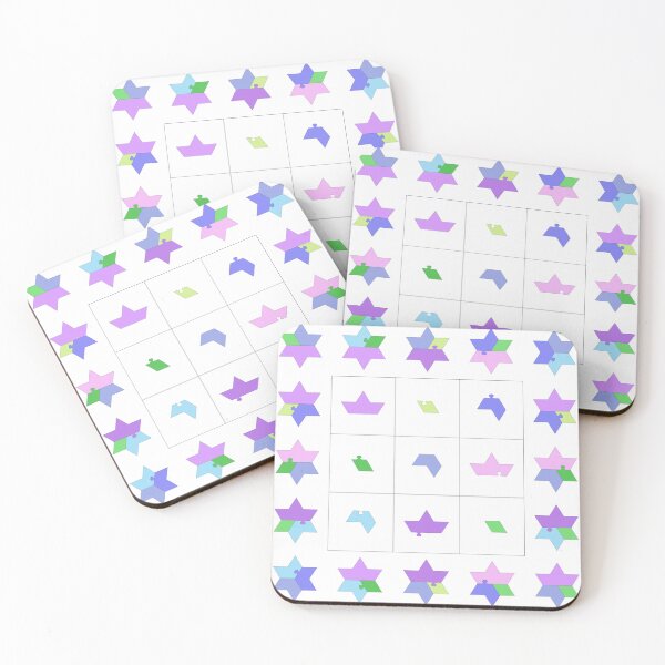 Item preview, Geometric Magic Square with Hexagrams designed and sold by puzzlewocky.